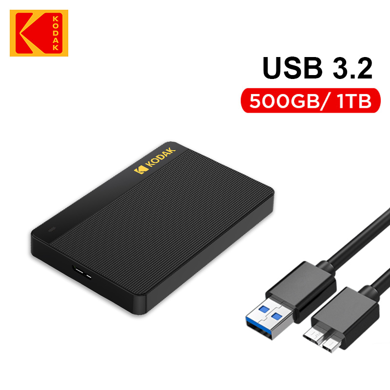 Ssd 500Gb - Kodak Taşınabilir Harici Hard Disk P160